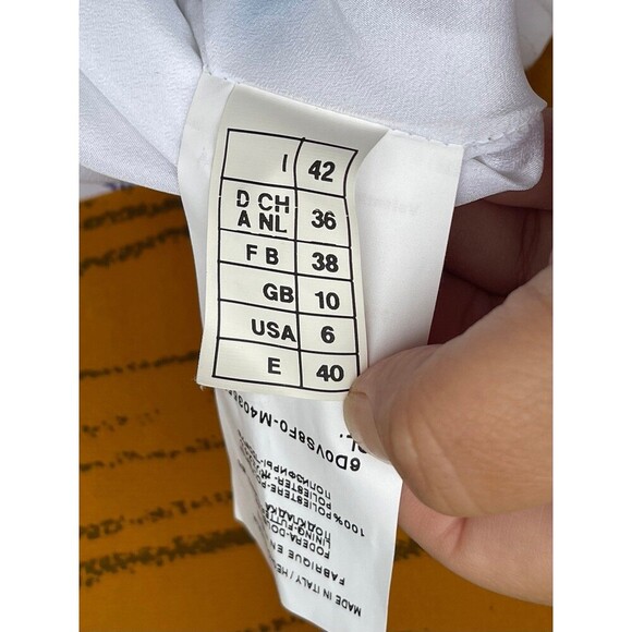 M MISSONI ABSTRACT SILK DRESS SIZE 6 - Picture 12 of 12